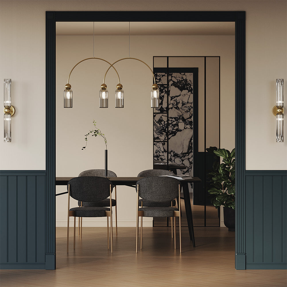 Antic Glass Slim Wall Light