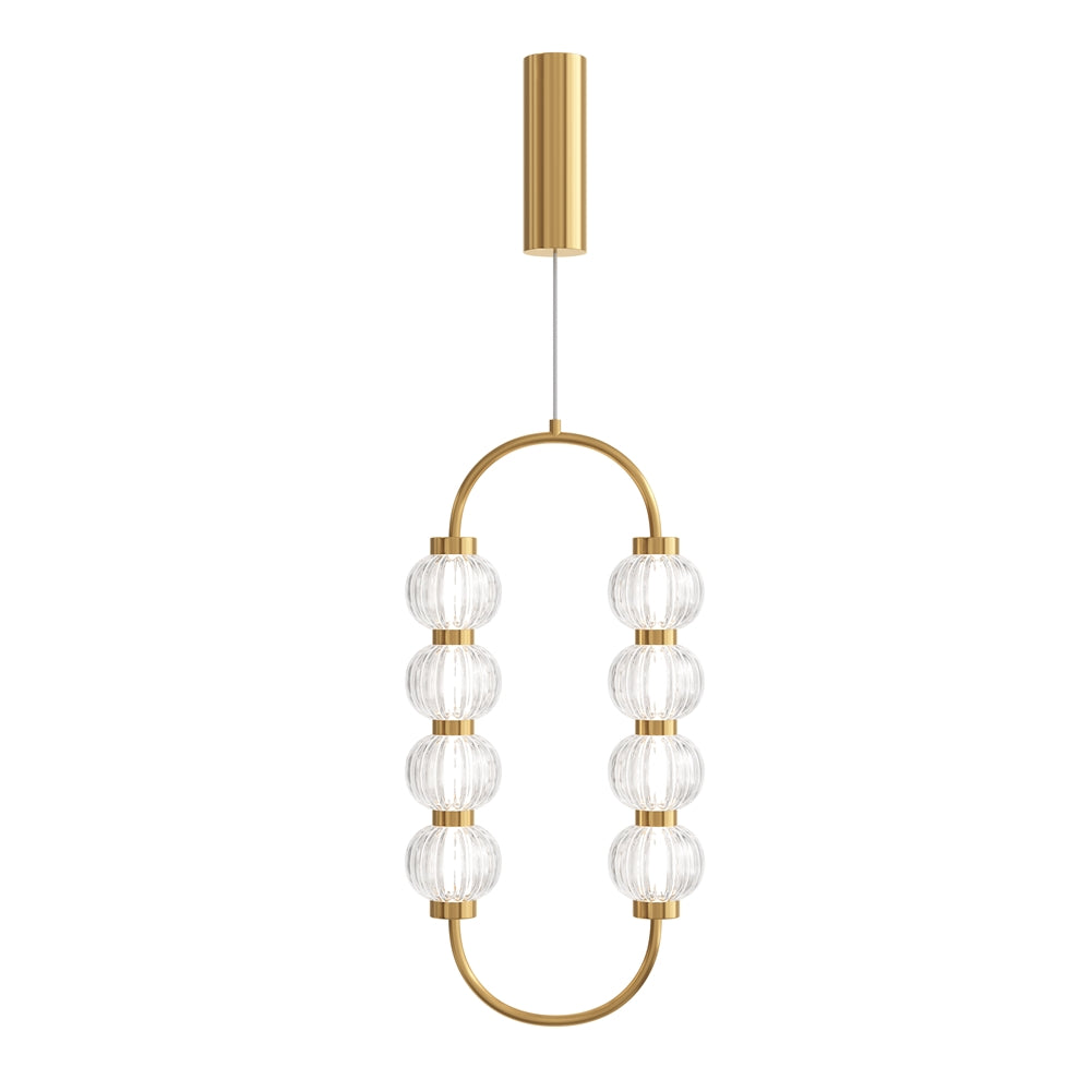 Amulet Glass Beaded Pendant