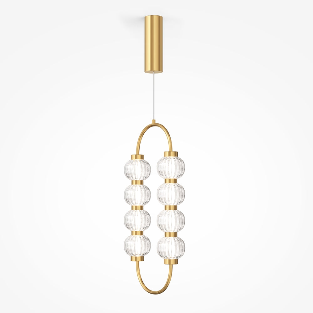 Amulet Glass Beaded Pendant