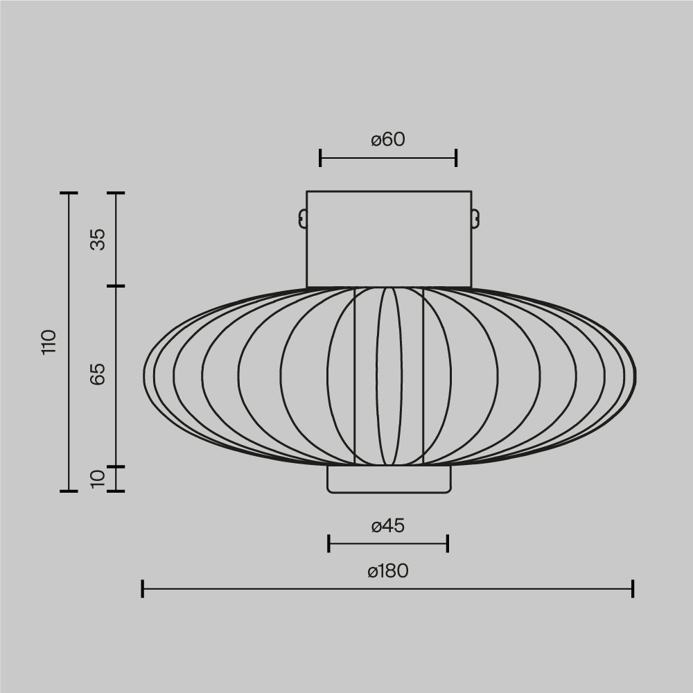 Amulet Glass Round Wall Light
