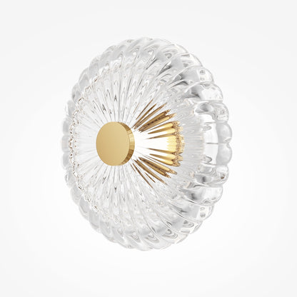 Amulet Glass Round Wall Light