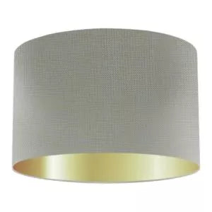 Moonlight Silk Drum Lampshade