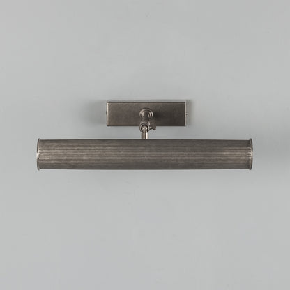 Cambridge Adjustable Reeded Brass Picture Light IP20