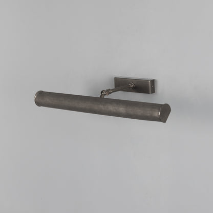 Cambridge Adjustable Reeded Brass Picture Light IP20