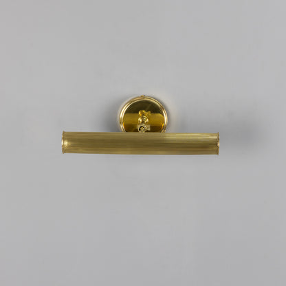Bilbury Adjustable Reeded Brass Picture Light IP20