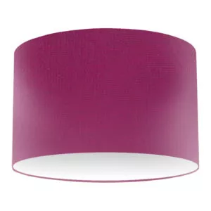 Magenta Silk Drum Lampshade