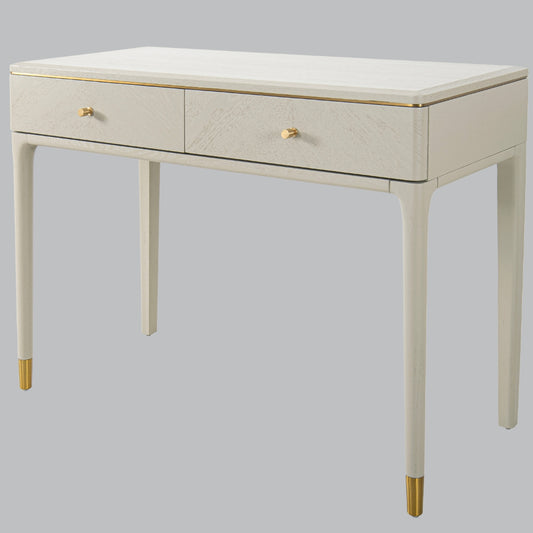Marlow Off White 2 Drawer Dressing Table