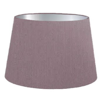 Mauve Grey Cotton French Drum Lampshade