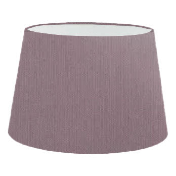 Mauve Grey Cotton French Drum Lampshade