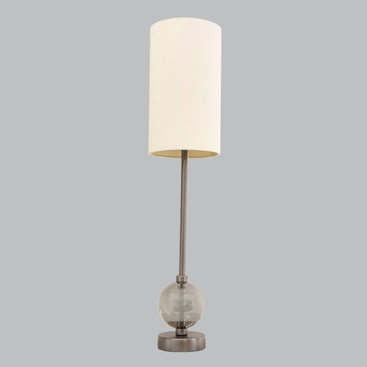 Mistral Gunmetal & Smoke Crystal Table Lamp