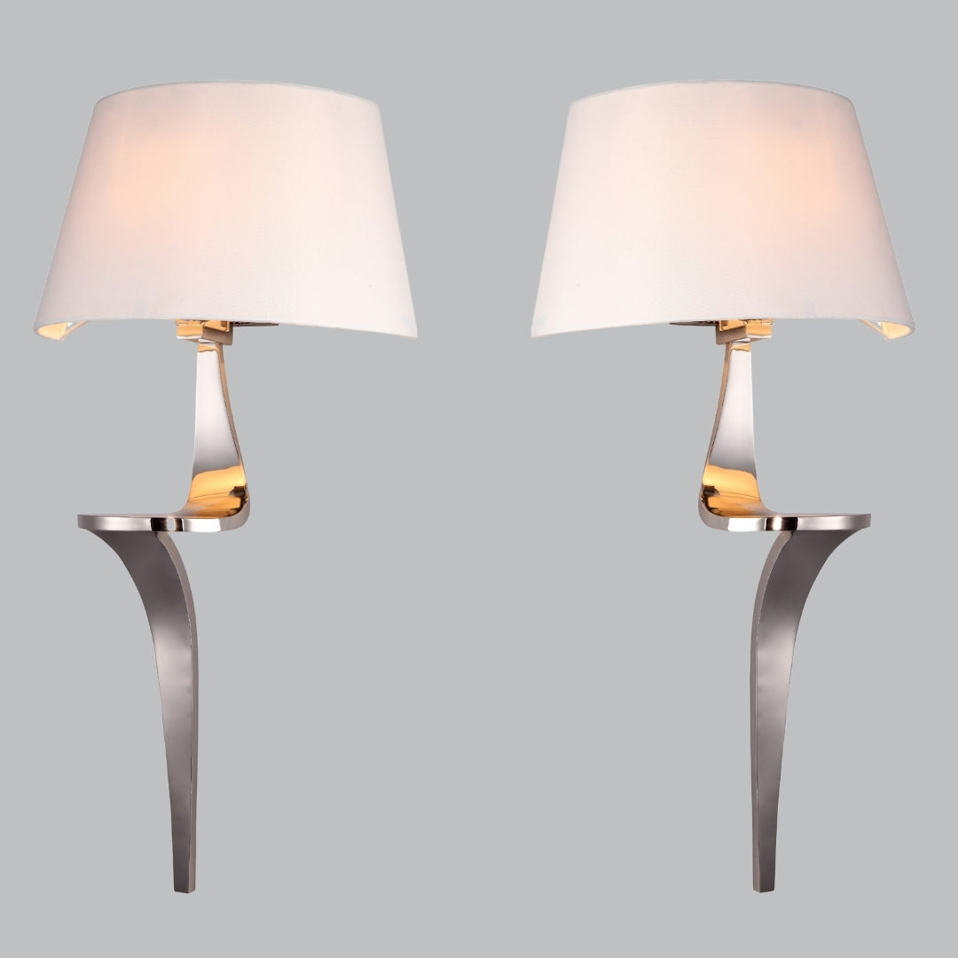 Nero Pair of Wall Lights