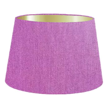 Orchid Cotton French Drum Lampshade