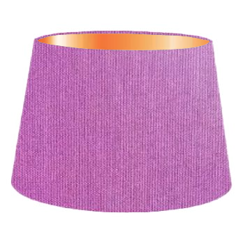 Orchid Cotton French Drum Lampshade