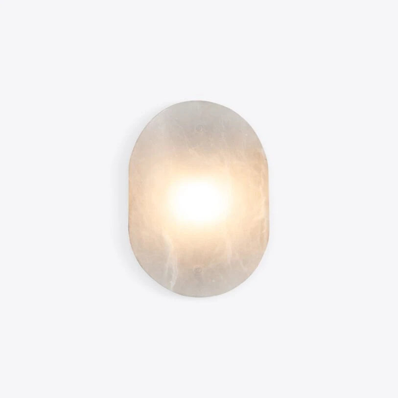 Mosman Curve Alabaster Wall Light