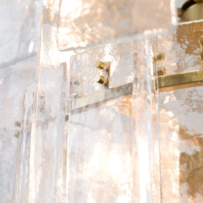 Berlin Glass Spiral Chandelier