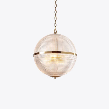 Parisian Glass Globe Pendant