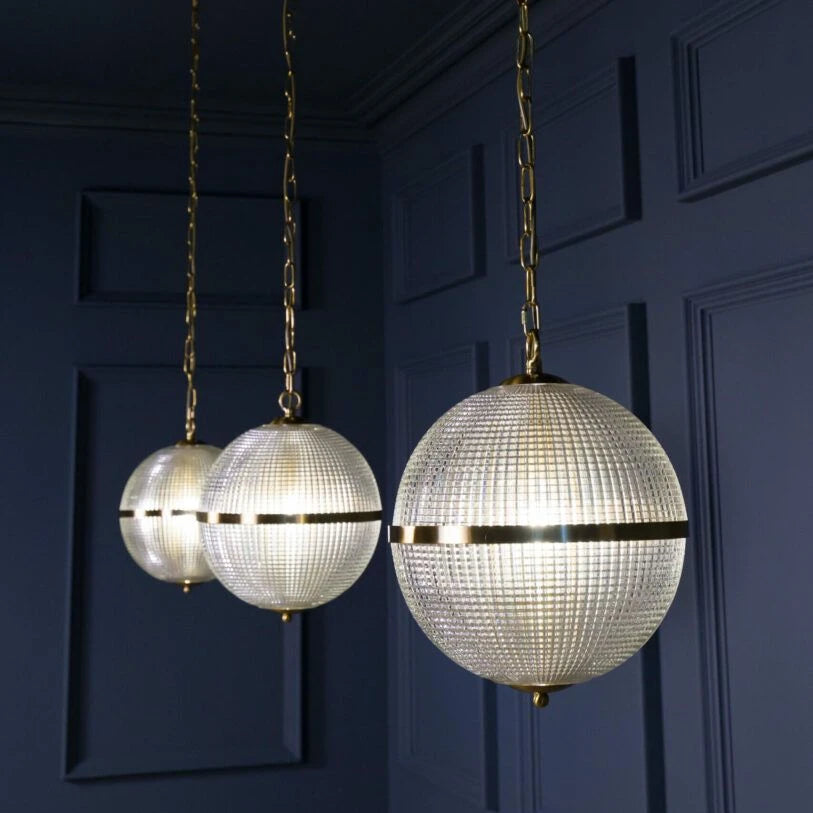 Parisian Glass Globe Pendant