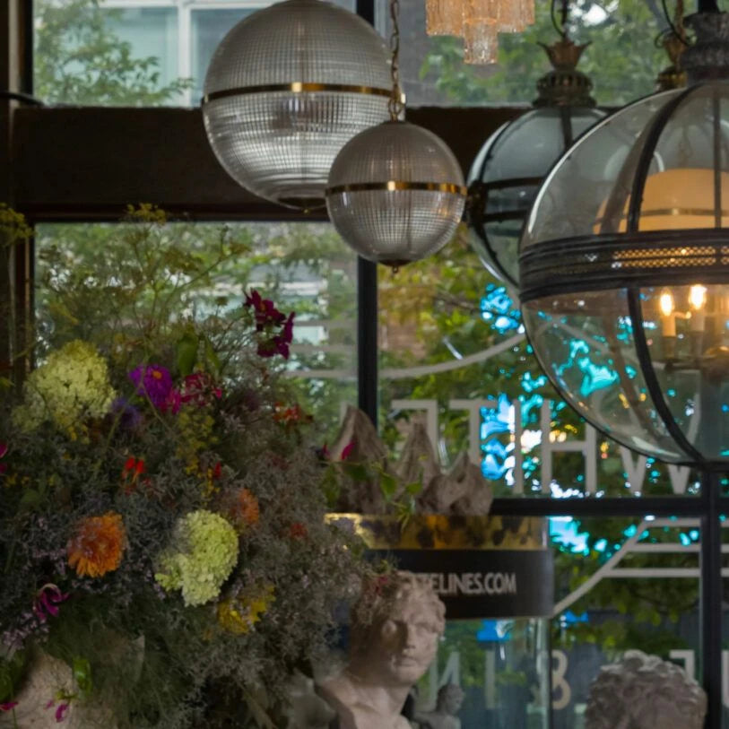 Parisian Glass Globe Pendant