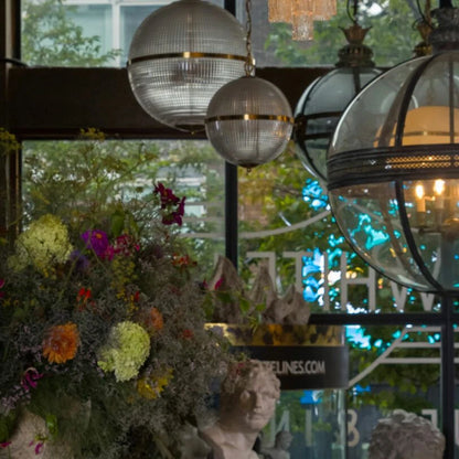 Parisian Glass Globe Pendant