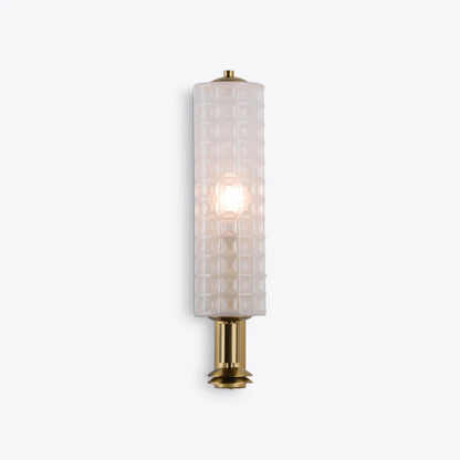 Bristol Brass and Opal Glass Wall Light