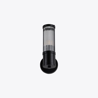 Hendrix Ribbed Glass Wall Light