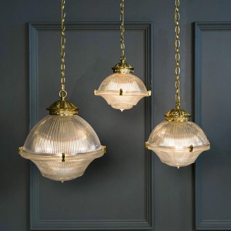 Sloane Prismatic Glass Pendant