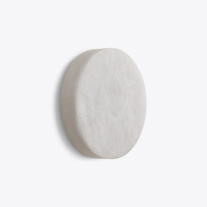 Puck Round Alabaster Wall or Ceiling Light