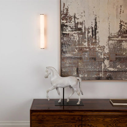 Sarral Linear Alabaster Wall Light