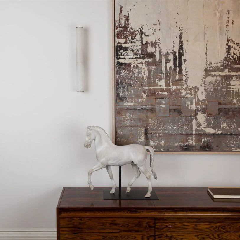 Sarral Linear Alabaster Wall Light