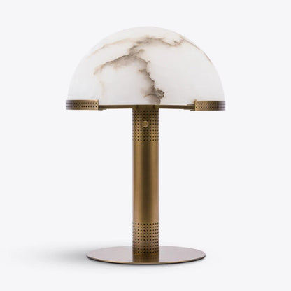 Bronx Alabaster Mushroom Table Lamp
