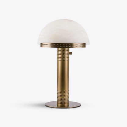 Bronx Alabaster Mushroom Table Lamp