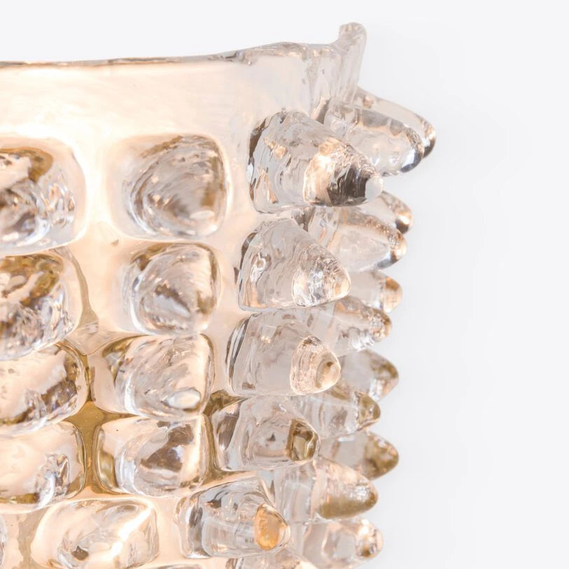 Amerise Spiked Glass Wall Light