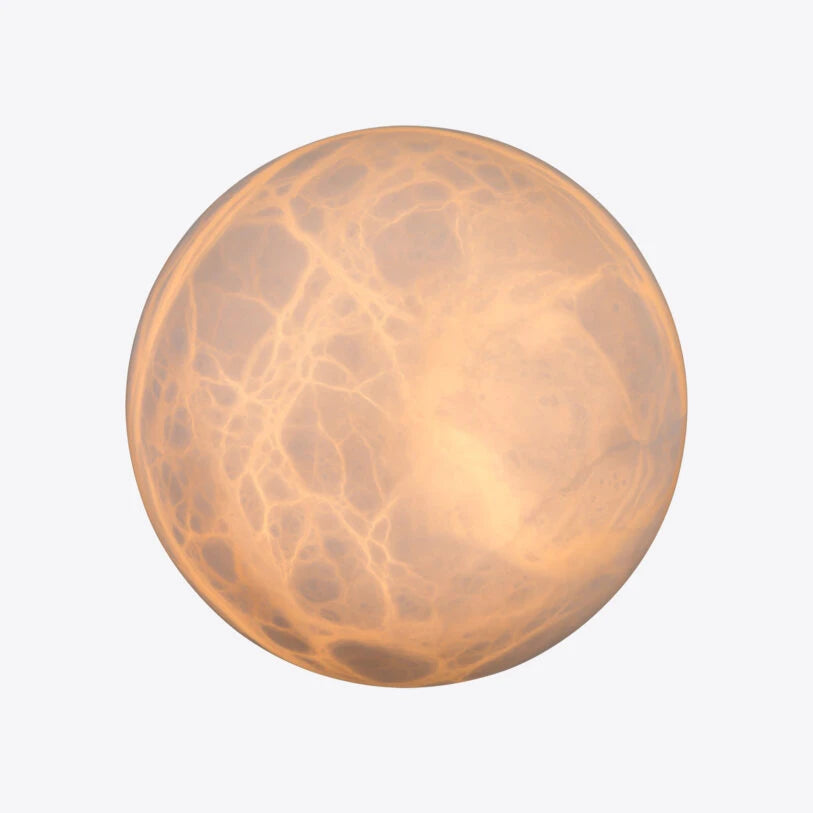Nico Alabaster Dome Wall Light