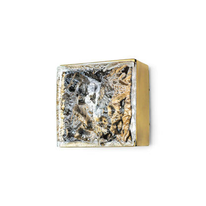 Lorenzo Single Square Glass Wall Light