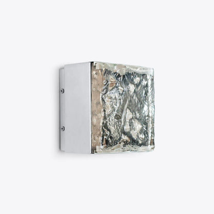 Lorenzo Single Square Glass Wall Light