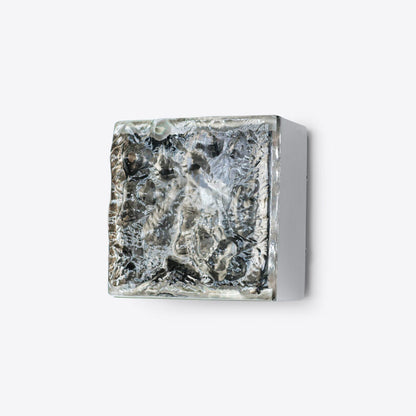 Lorenzo Single Square Glass Wall Light