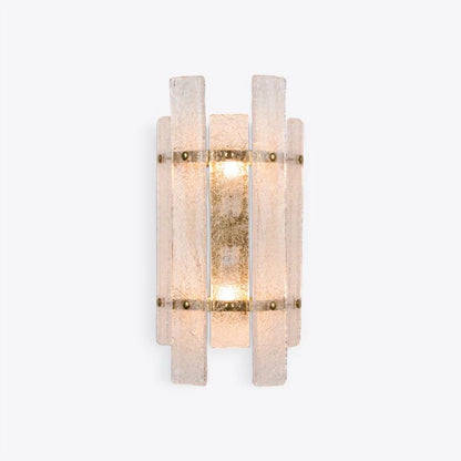 Tahli Crackled Glass Wall Light