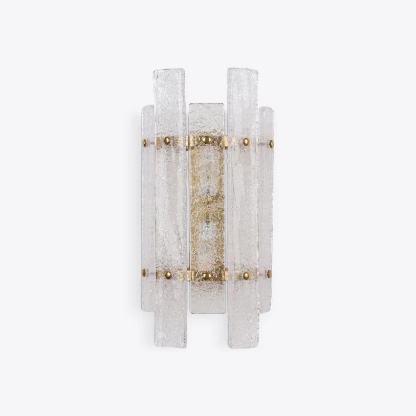 Tahli Crackled Glass Wall Light