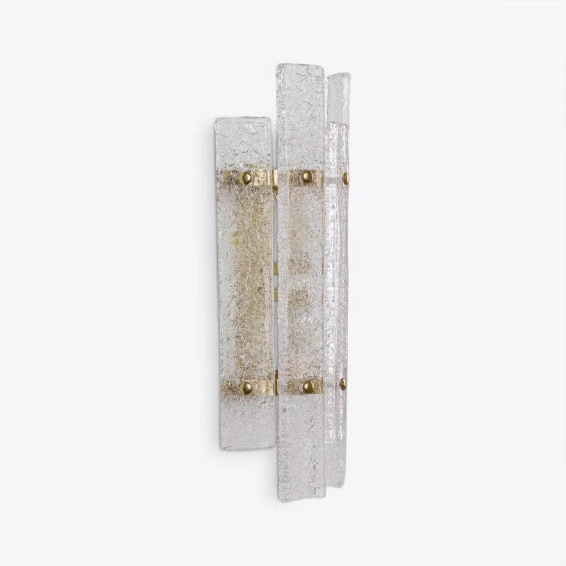 Tahli Crackled Glass Wall Light