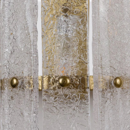 Tahli Crackled Glass Wall Light
