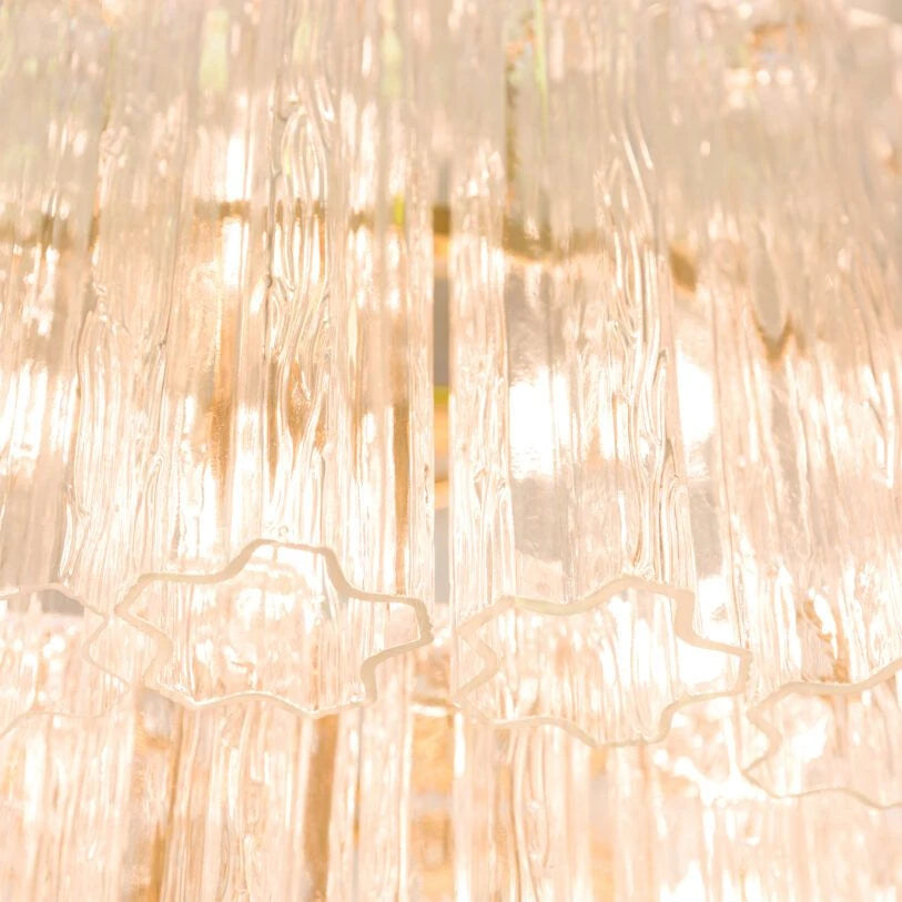 Manhattan Clear Glass Grande Chandelier