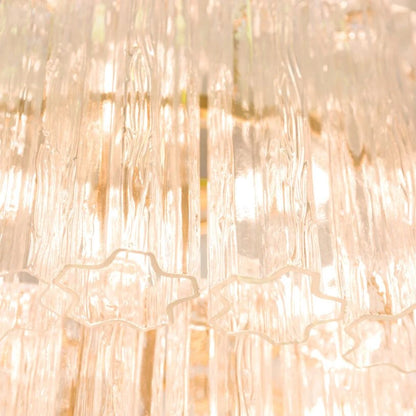 Manhattan Clear Glass Grande Chandelier