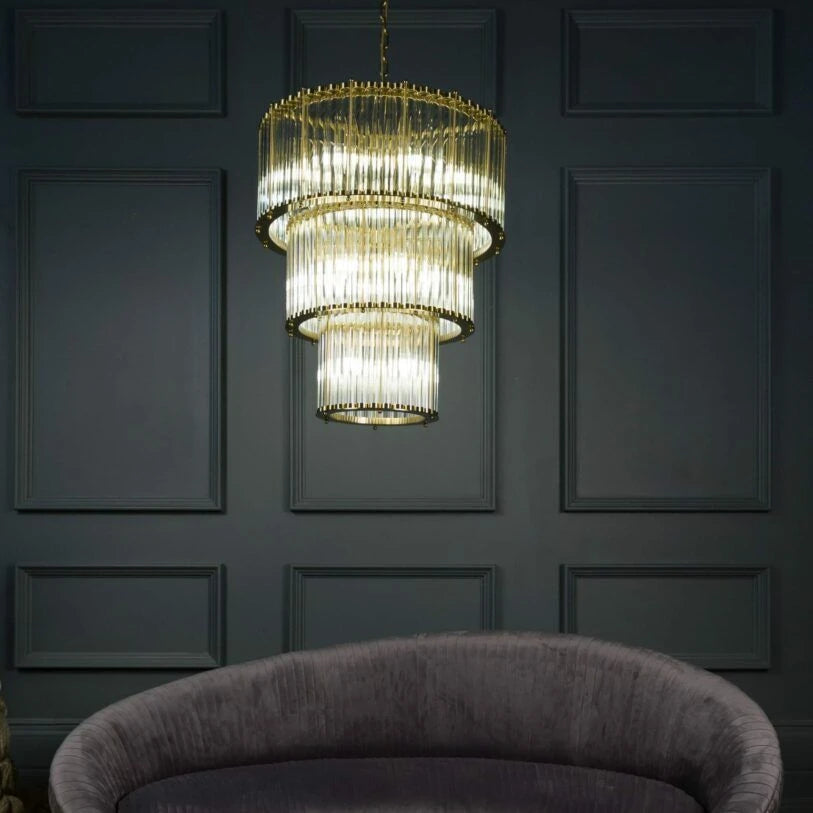 Triple Monza Chandelier