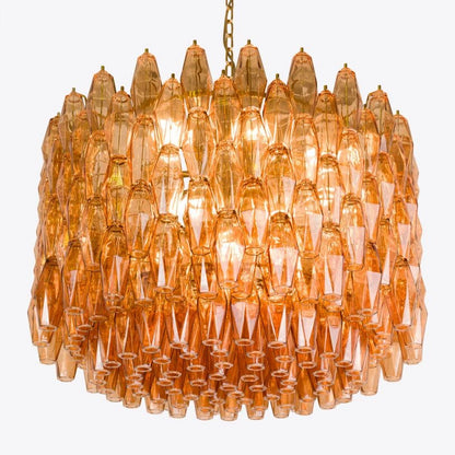 Sorrento Glass Drum Chandelier