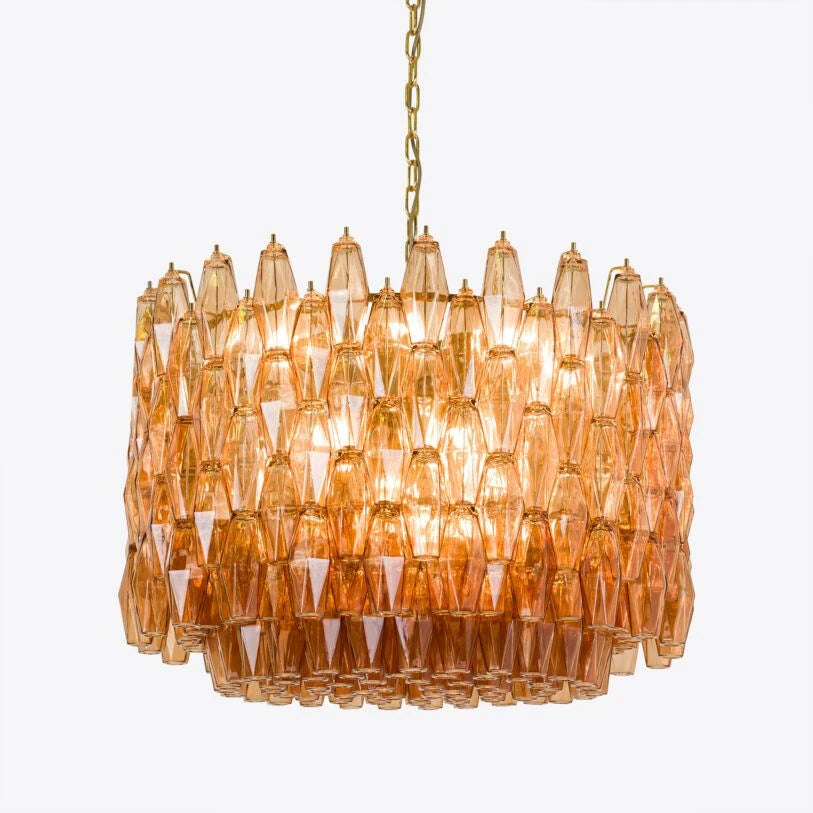 Sorrento Glass Drum Chandelier