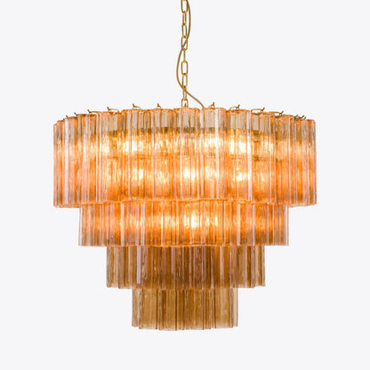 Treviso Fluted Glass Chandelier