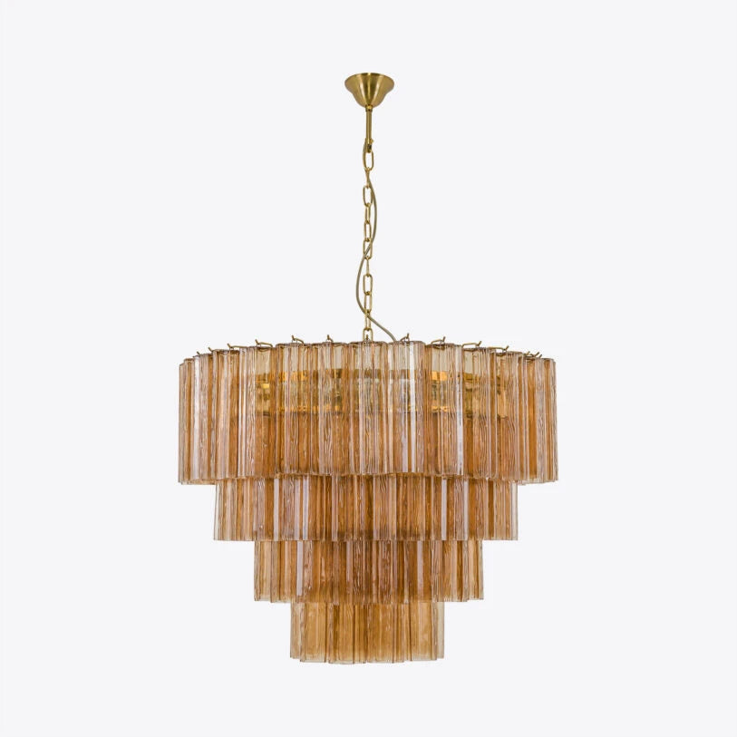 Treviso Fluted Glass Chandelier