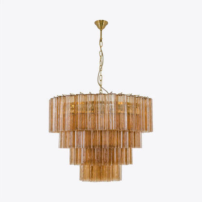 Treviso Fluted Glass Chandelier