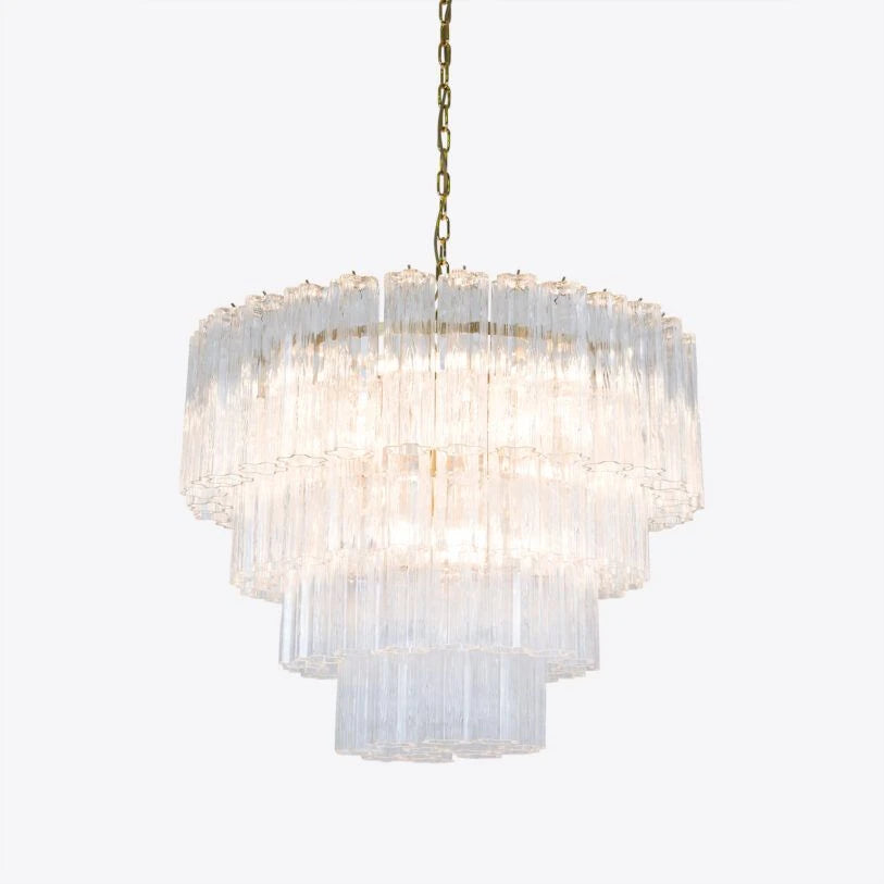 Treviso Fluted Glass Chandelier
