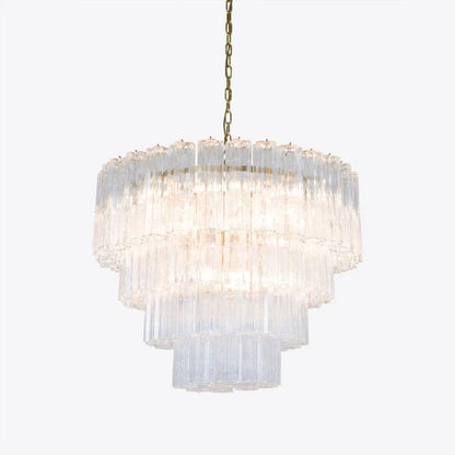 Treviso Fluted Glass Chandelier